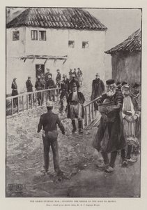 A görög-török háború, a Reveni felé vezető híd őrzése